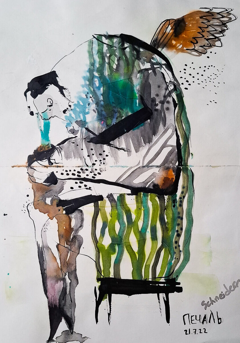 marina schneider kunst germany contemporary art imperfektionismus mixed media-300